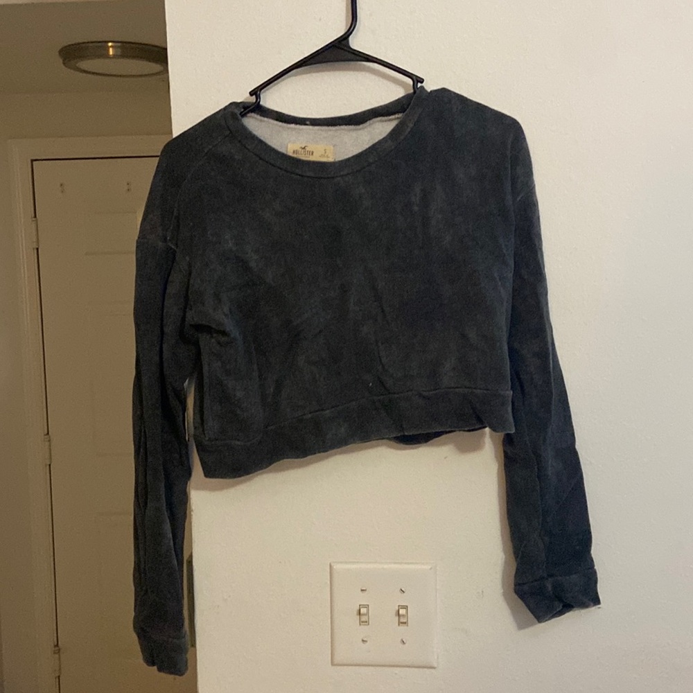 Crop top sweatshirt